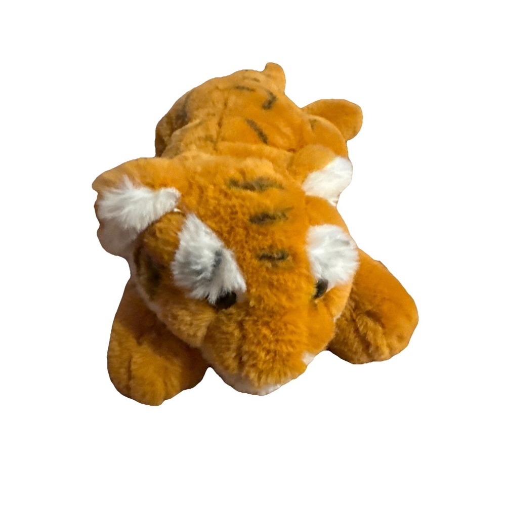 FAO Schwarz Plush Tiger Laying Floppy Super Soft 17"‎ Adopt-A-Pet Stuffed Toy